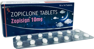 Zopiclone 10 mg (Zopisign 10 mg)